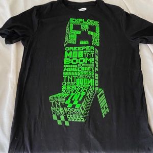 Boys Minecraft Creeper T-Shirt